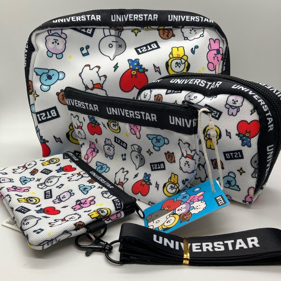 BT21 x Miniso BTS Character Print Small Bag / Pouch - Picture 5 of 5